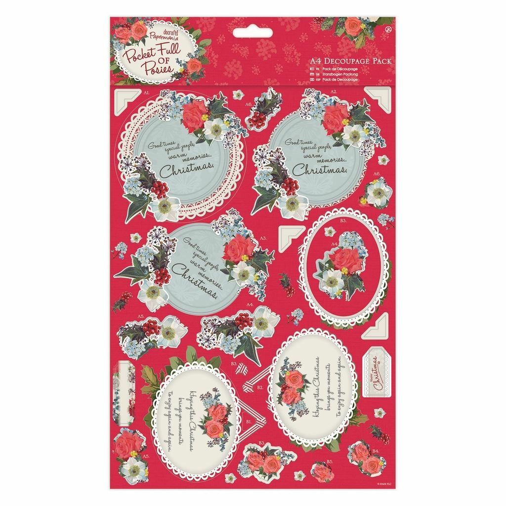 Pack de Decoupage A4 Art.-Nr. PMA 169941