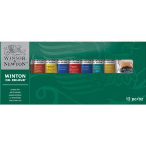 Caja Caballete + Set Óleo Winton
