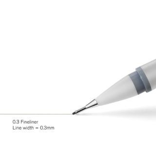 Fineliner Set 3 Surtido Cool Grey