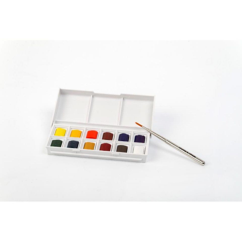 Caja Acuarela Cotman 12 ½ Godets Winsor & Newton Art.-Nr. 0390640