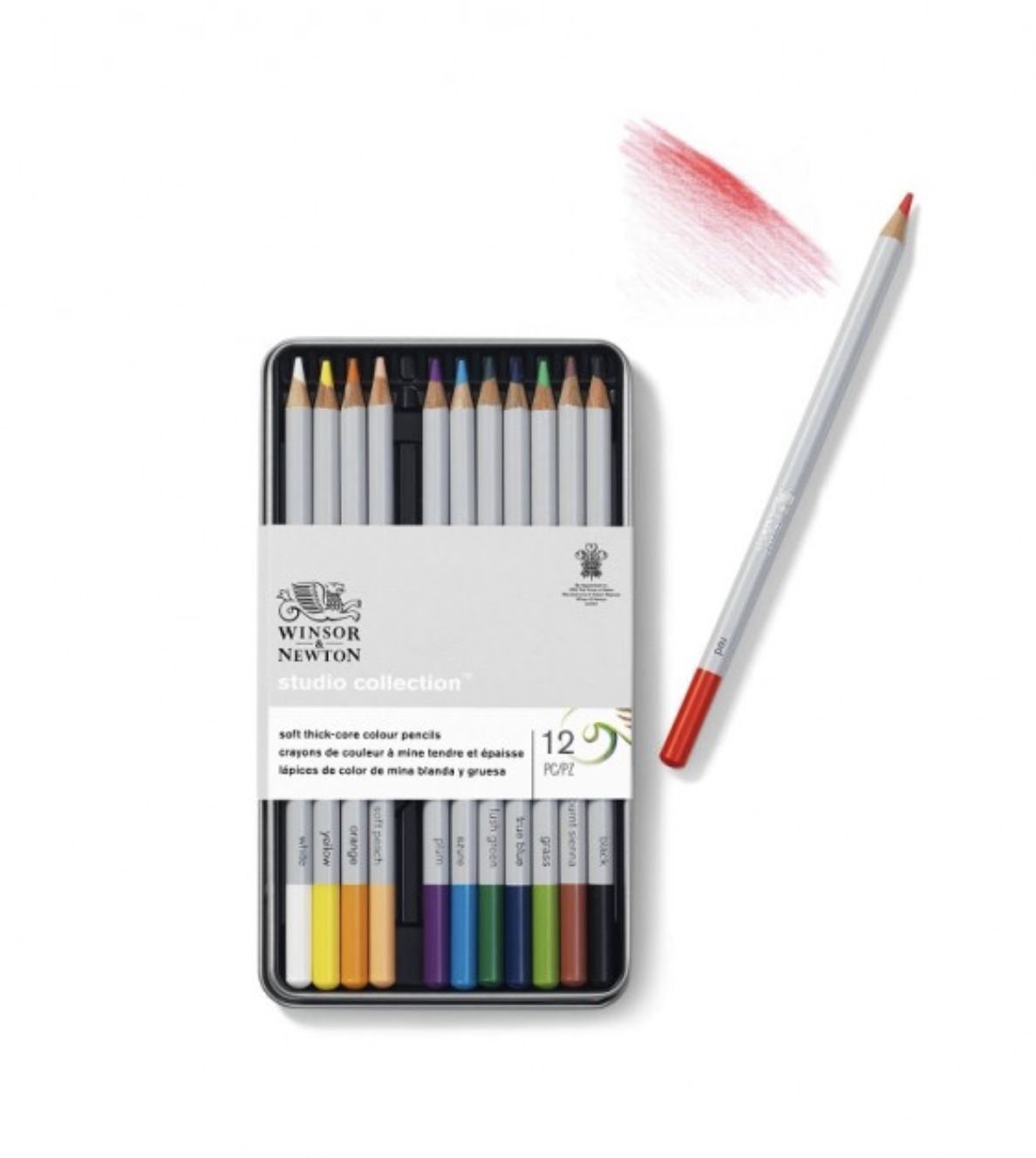Set 12 Lápices de Color Surtidos Studio Collection Winsor & Newton Art.-Nr. 0490012