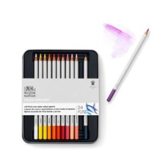 Set 24 Lápices Acuarelables de Color Surtidos Studio Collection Winsor & Newton Art.-Nr. 0490015