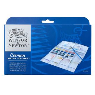 Caja Acuarela Cotman 24 medio godets Winsor & Newton Art.-Nr. 0390376