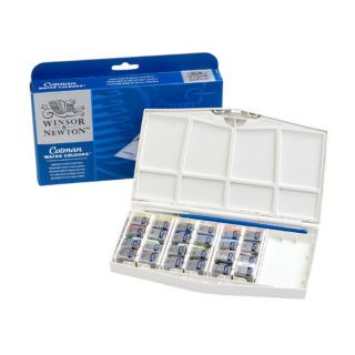 Caja Acuarela Cotman 24 medio godets Winsor & Newton Art.-Nr. 0390376