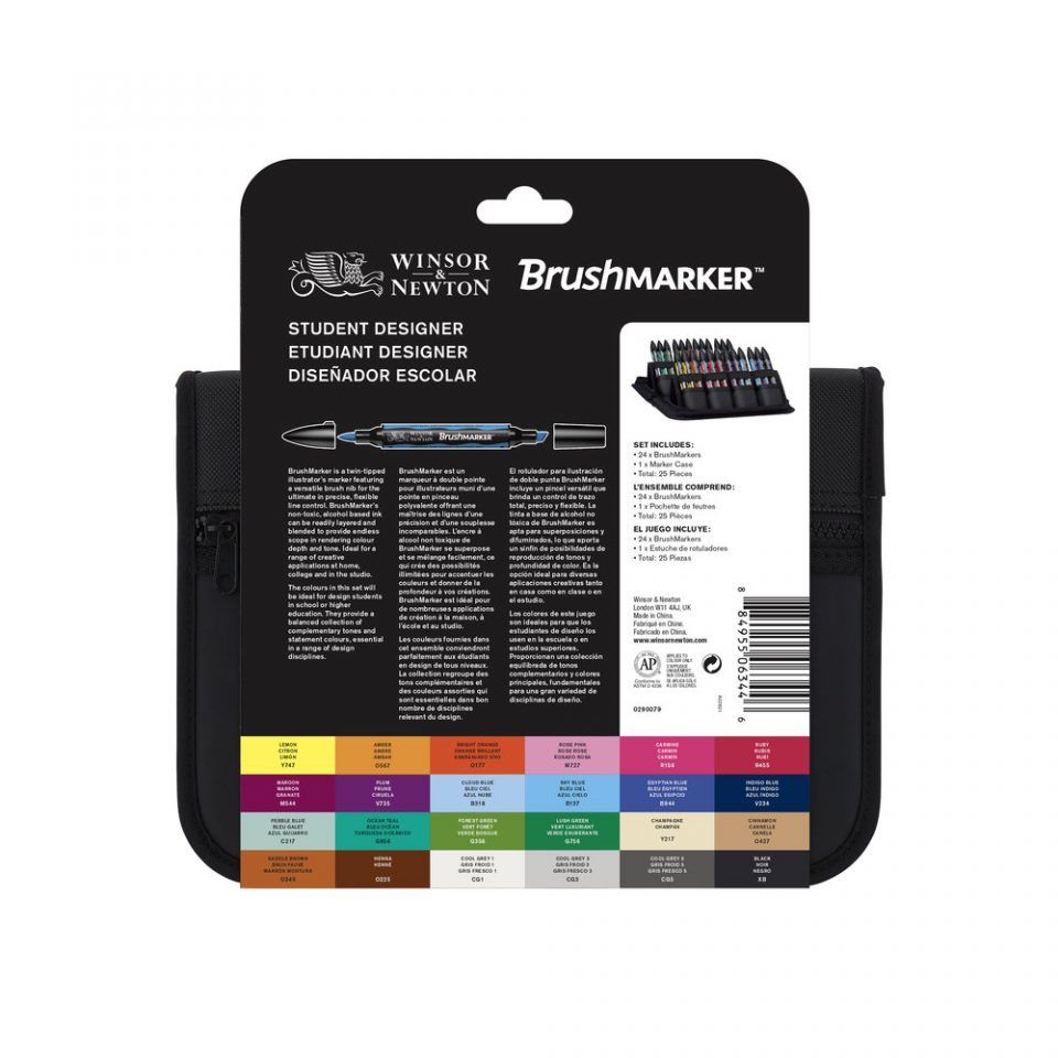 BrushMarker 24 Student Designer Art.-Nr. 0290079