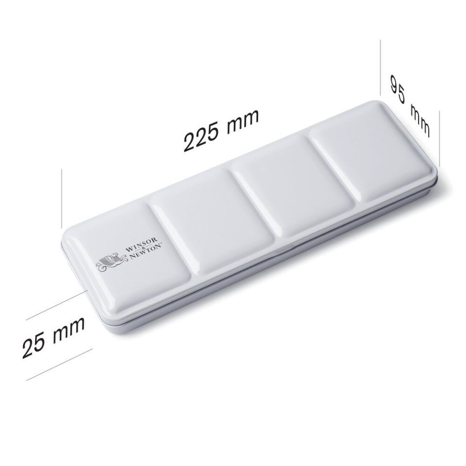 caja acuarela metálica cotman 24 ½ godets winsor & newton art. nr. 0390645