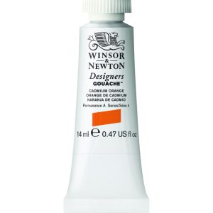 Gouache Winsor & Newton (15) Amarillo Cadmio Naranja 14 ml. Art.-Nr. 50947836