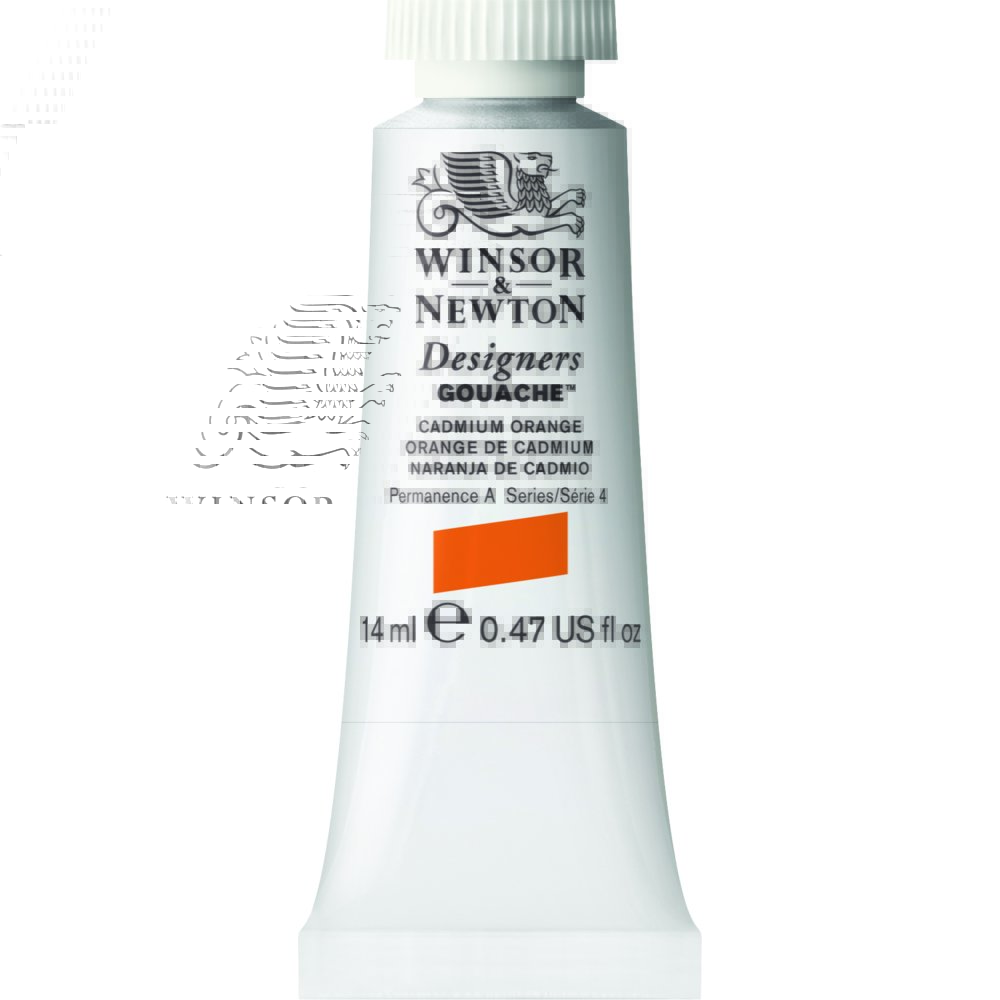 Gouache Winsor & Newton (15) Amarillo Cadmio Naranja 14 ml. Art.-Nr. 50947836