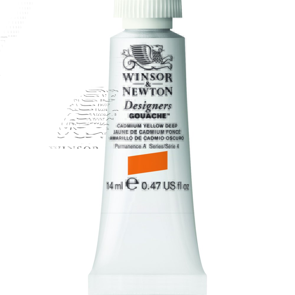 Gouache Winsor & Newton (12) Amarillo Cadmio Oscuro 14 ml. Art.-Nr. 50947799