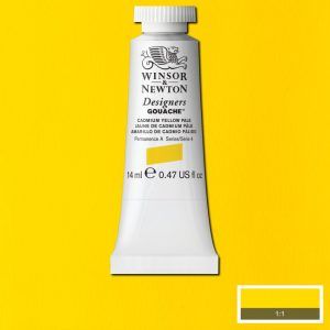 Gouache Winsor & Newton (05) Amarillo Cadmio Pálido 14 ml. Art.-Nr. 50957781