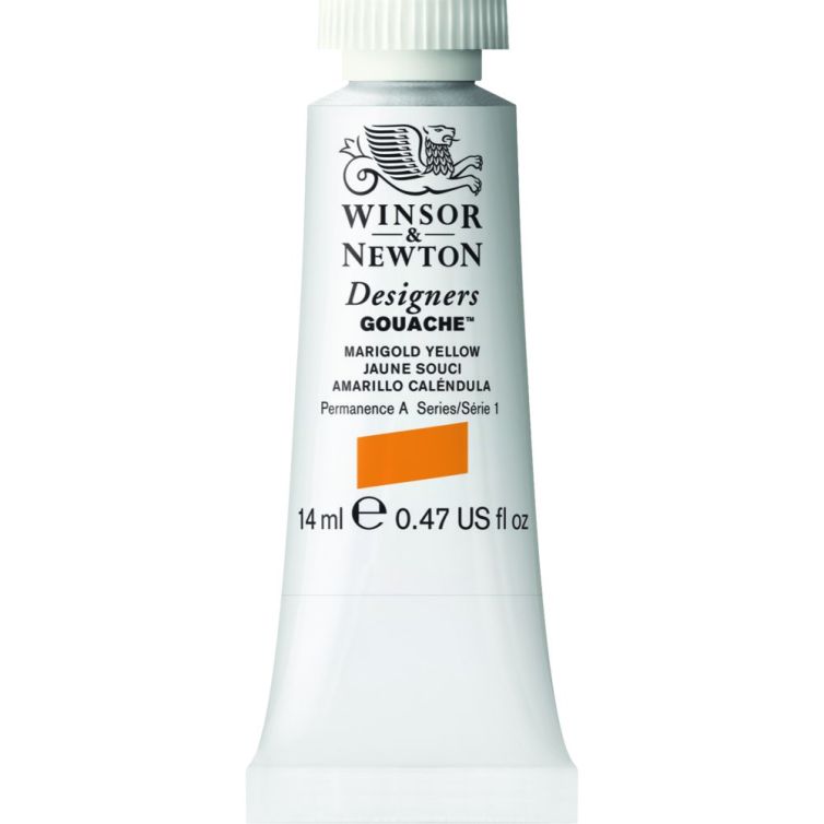 Gouache Winsor & Newton (14) Amarillo Caléndula 14 ml. Art.-Nr. 50947577