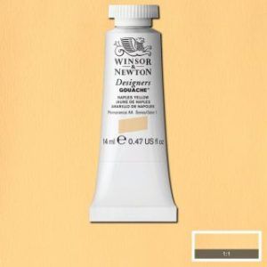 Gouache Winsor & Newton (66) Amarillo Nápoles 14 ml. Art.-Nr. 50947539