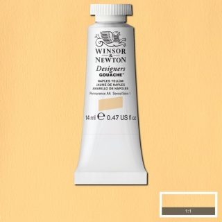 Gouache Winsor & Newton (66) Amarillo Nápoles 14 ml. Art.-Nr. 50947539