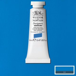 Gouache Winsor & Newton (51) Azul Cerúleo 14 ml. Art.-Nr. 50947768
