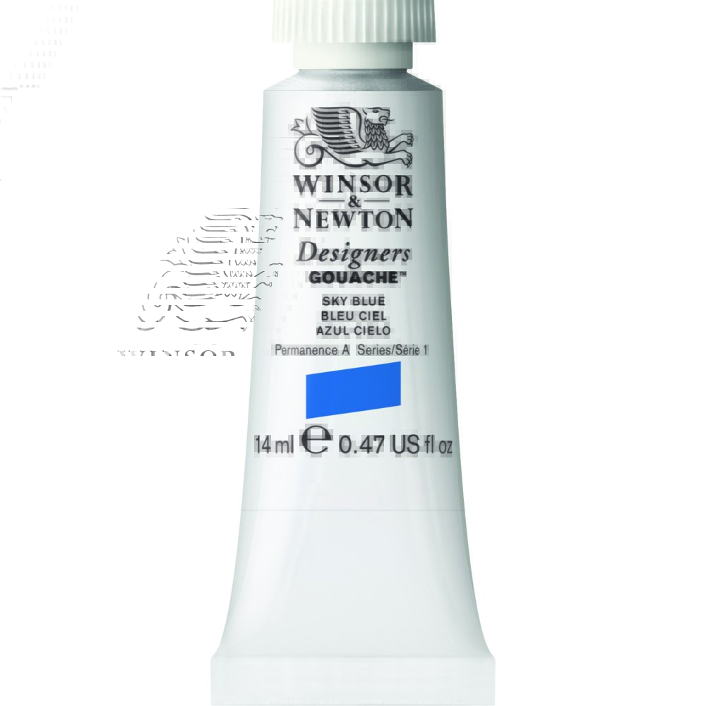 Gouache Winsor & Newton (48) Azul Cielo 14 ml. Art.-Nr. 50947324