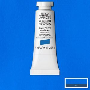 Gouache Winsor & Newton (44) Azul Cobalto 14 ml. Art.-Nr. 50947744