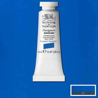 Gouache Winsor & Newton (52) Azul Ftalo 14 ml. Art.-Nr. 50958139