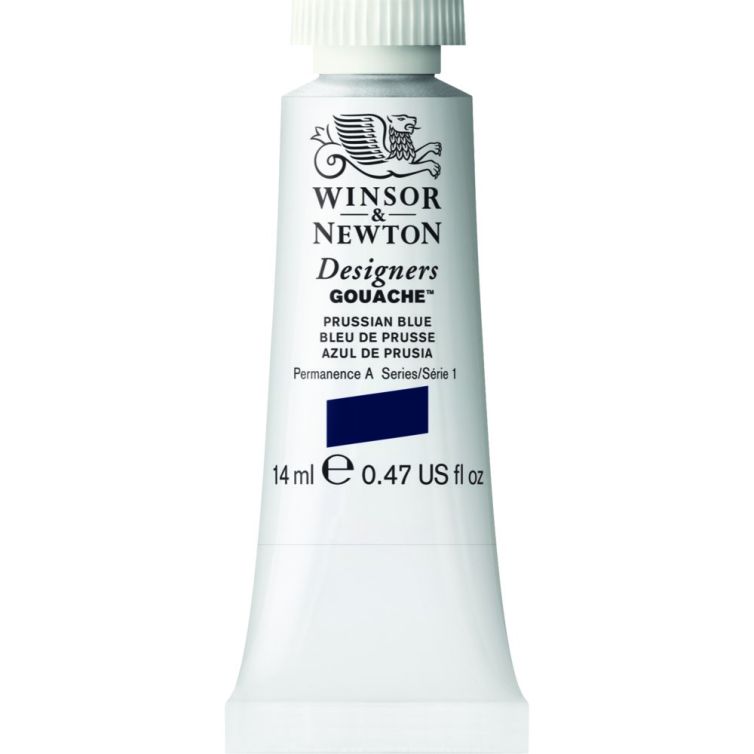 Gouache Winsor & Newton (46) Azul de Prusia 14 ml. Art.-Nr. 50947416