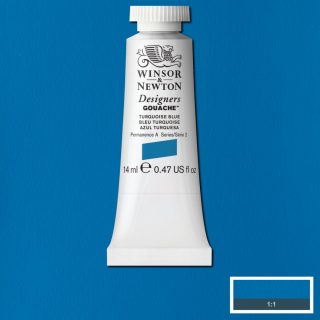 Guoache Winsor & Newton (53) Azul Turquesa 14 ml. Art.-Nr. 50947287
