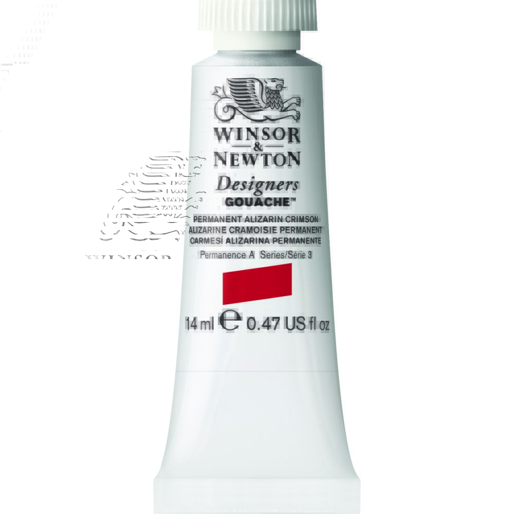 Gouache Winsor & Newton (27) Carmesí Alizarina Permanente 14 ml. Art.-Nr. 50946129