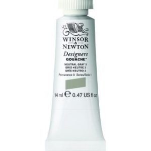 Gouache Winsor & Newton (85) Gris Neutro nº3 14 ml. Art.-Nr. 50957965
