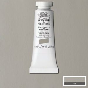 Gouache Winsor & Newton (85) Gris Neutro nº3 14 ml. Art.-Nr. 50957965