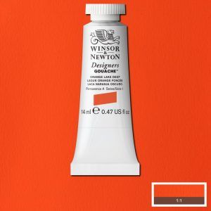Gouache Winsor & Newton (18) Laca Naranja Oscura 14 ml. Art.-Nr. 50947515