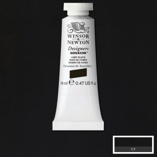 Gouache Winsor & Newton (83) Negro Humo 14 ml. Art.-Nr. 50947638