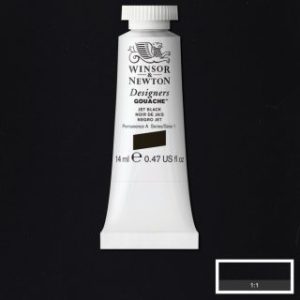Gouache Winsor & Newton (84) Negro Jet 14 ml. Art.-Nr. 50947645
