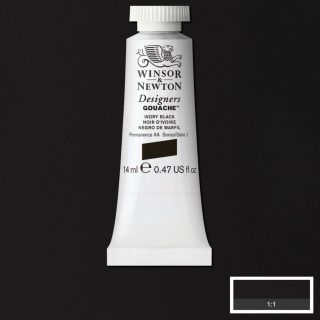 Gouache Winsor & Newton (82) Negro Marfil 14 ml. Art.-Nr. 50947652