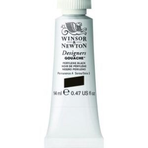 Gouache Winsor & Newton (81) Negro Perileno 14 ml. Art.-Nr. 50946235
