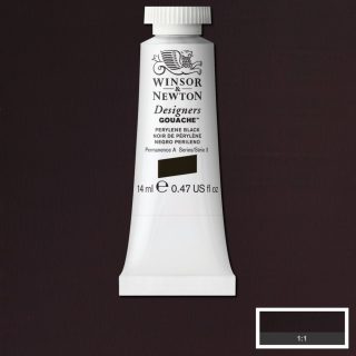 Gouache Winsor & Newton (81) Negro Perileno 14 ml. Art.-Nr. 50946235