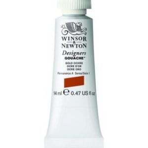 Gouache Winsor & Newton (70) Ocre Oro 14 ml. Art.-Nr. 50958092