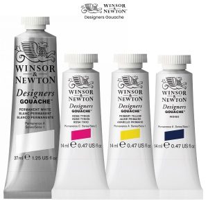 Gouache Winsor & Newton (01) Amarillo Limón 14 ml. Art.-Nr. 50947621