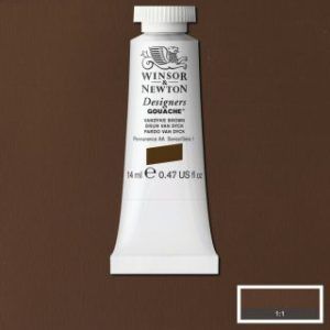 Gouache Winsor & Newton (78) Pardo Van Dyck 14 ml. Art.-Nr. 50947263