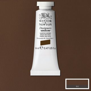 Gouache Winsor & Newton (78) Pardo Van Dyck 14 ml. Art.-Nr. 50947263