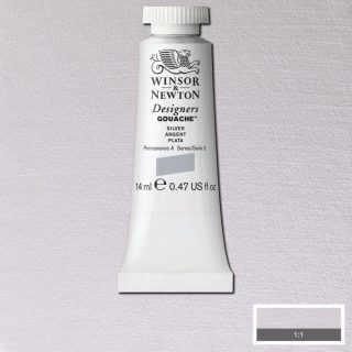 Gouache Winsor & Newton (86) Plata 14 ml. Art.-Nr. 50958078