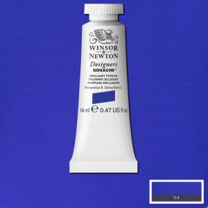 Gouache Winsor & Newton (39) Púrpura Brillante 14 ml. Art.-Nr. 50946174