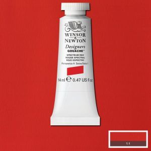 Gouache Winsor & Newton (25) Rojo Espectro 14 ml. Art.-Nr. 50947317