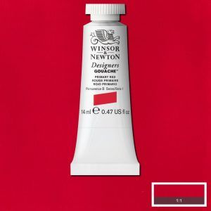 Gouache Winsor & Newton (29) Rojo Primario 14 ml. Art.-Nr. 50958054