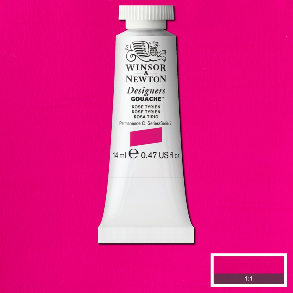 Gouache Winsor & Newton (33) Rosa Tirio 14 ml. Art.-Nr. 50947348