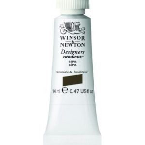 Gouache Winsor & Newton (79) Sepia 14 ml. Art.-Nr. 50958177