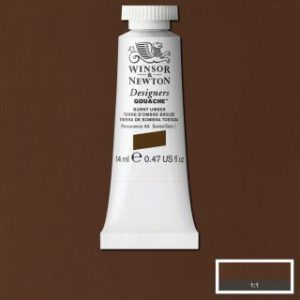 Gouache Winsor & Newton (80) Tierra Sombra Tostada 14 ml. Art.-Nr. 50947843