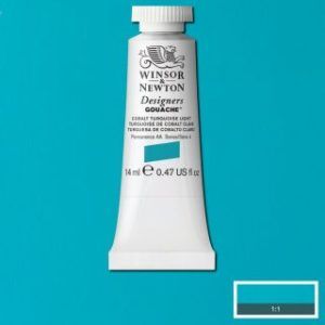 Gouache Winsor & Newton (54) Turquesa de Cobalto Claro 14 ml. Art.-Nr. 50946181