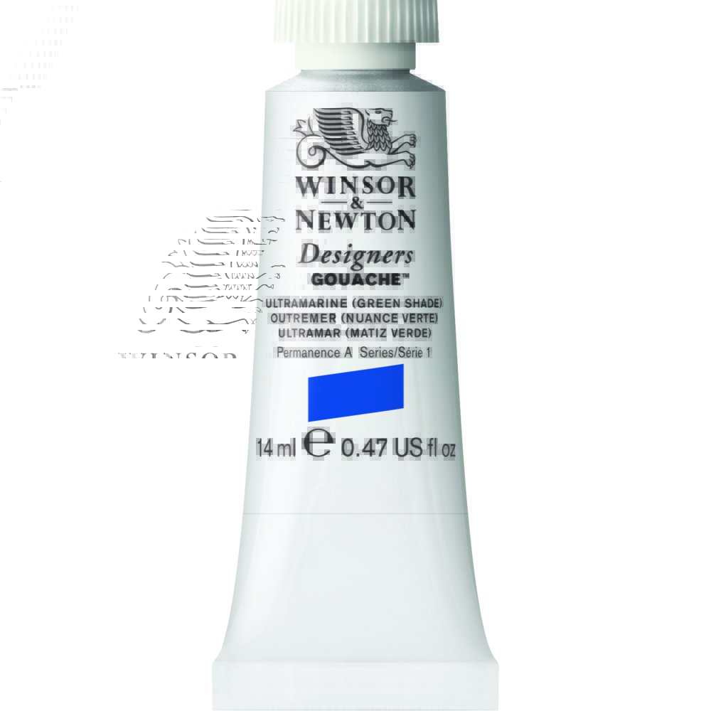 Gouache Winsor & Newton (43) Ultramar (Sombra Verde) 14 ml. Art.-Nr. 50946198