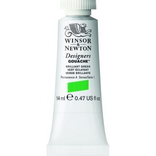 Gouache Winsor & Newton (60) Verde Brillante 14 ml. Art.-Nr. 50947874