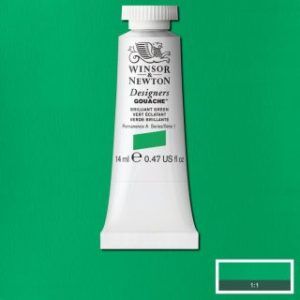 Gouache Winsor & Newton (60) Verde Brillante 14 ml. Art.-Nr. 50947874