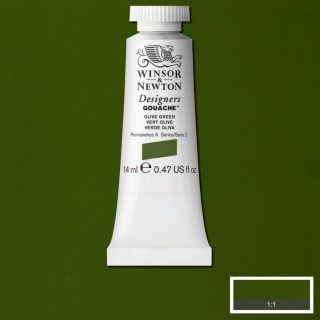 Gouache Winsor & Newton (63) Verde Oliva 14 ml. Art.-Nr. 50947522