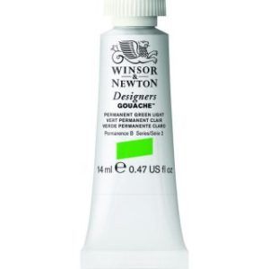 Gouache Winsor & Newton (62) Verde Permanente Claro 14 ml. Art.-Nr. 50947447