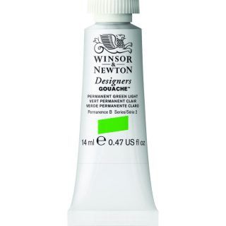 Gouache Winsor & Newton (62) Verde Permanente Claro 14 ml. Art.-Nr. 50947447